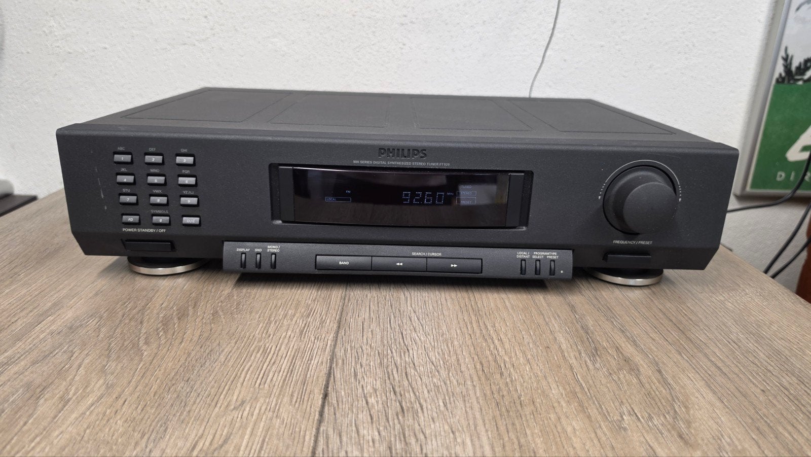 Philips FP920 900 series tuner, Audio, Tv en Foto, Gebruikt, Info@philips.com, Ophalen of Verzenden, Philips