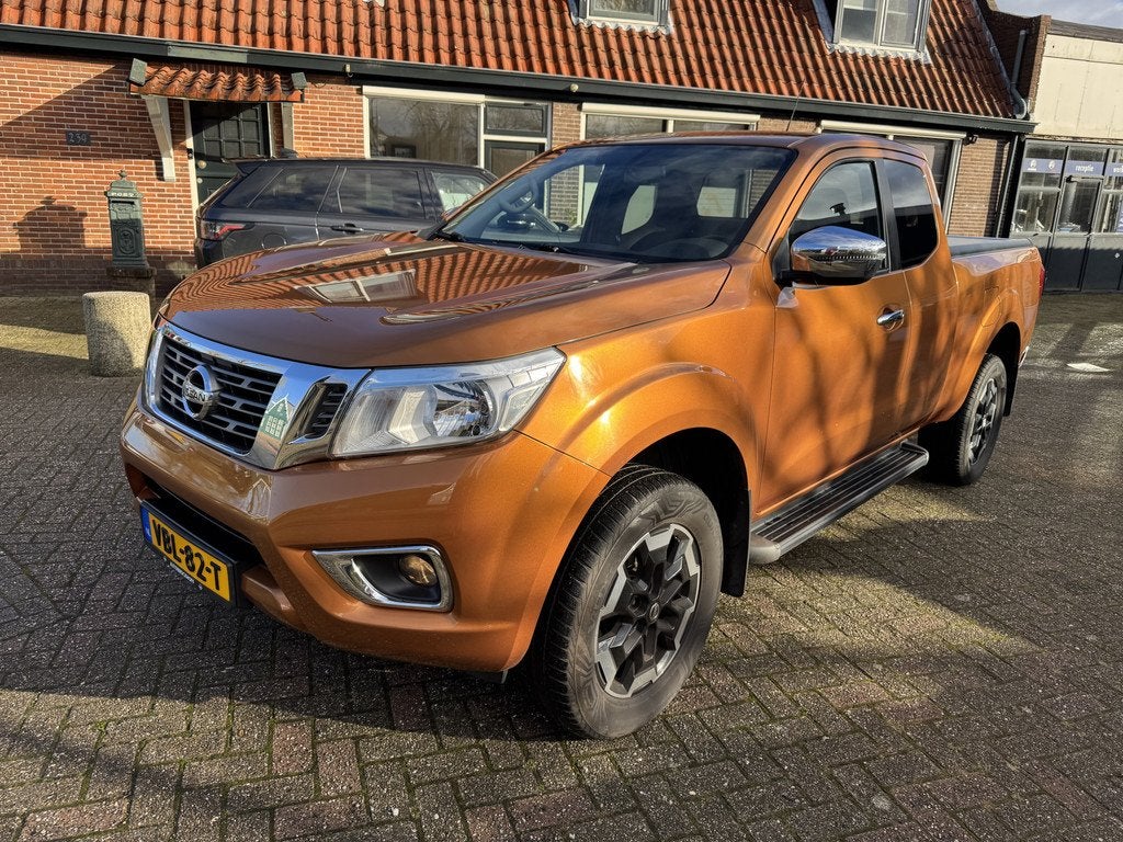 Nissan Navara 2.3 dCi N-Connecta King Cab - 163PK 4 WD 1ste, Auto's, Automatische klimaatregeling, Gebruikt, Bedrijf, 2 stoelen