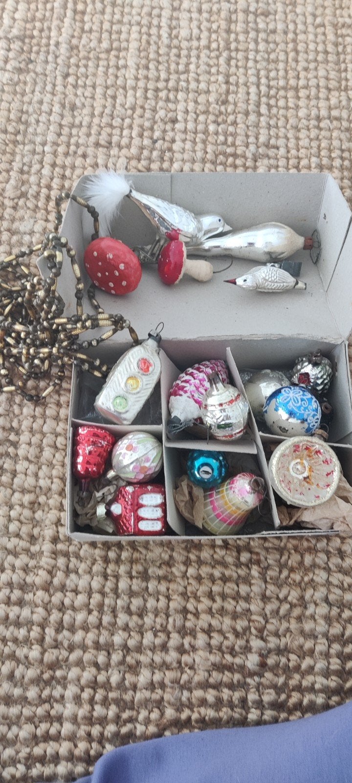 kerstballen,versiering antiek, Diversen, Kerst, Ophalen