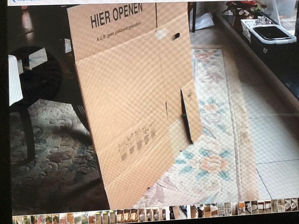 Verhuisdozen L 47 Br 32 H 35 cm., Doe-het-zelf en Verbouw, Kratten en Dozen, Gebruikt, Doos, Minder dan 50 cm, 35 tot 50 cm, Minder dan 40 cm