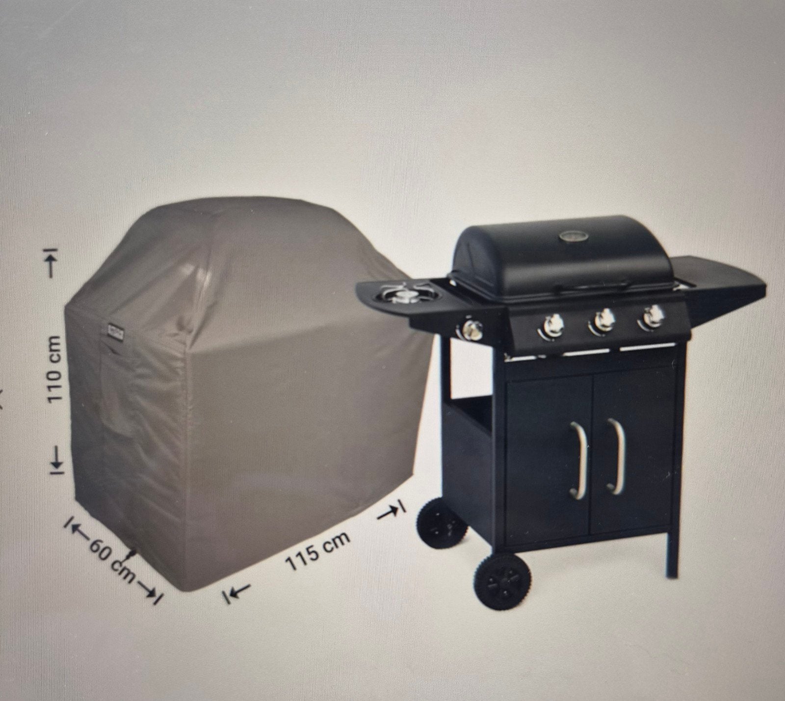 Raffles Covers BBQ Hoes - in goede staat, Ophalen, Gebruikt, Raffles Covers