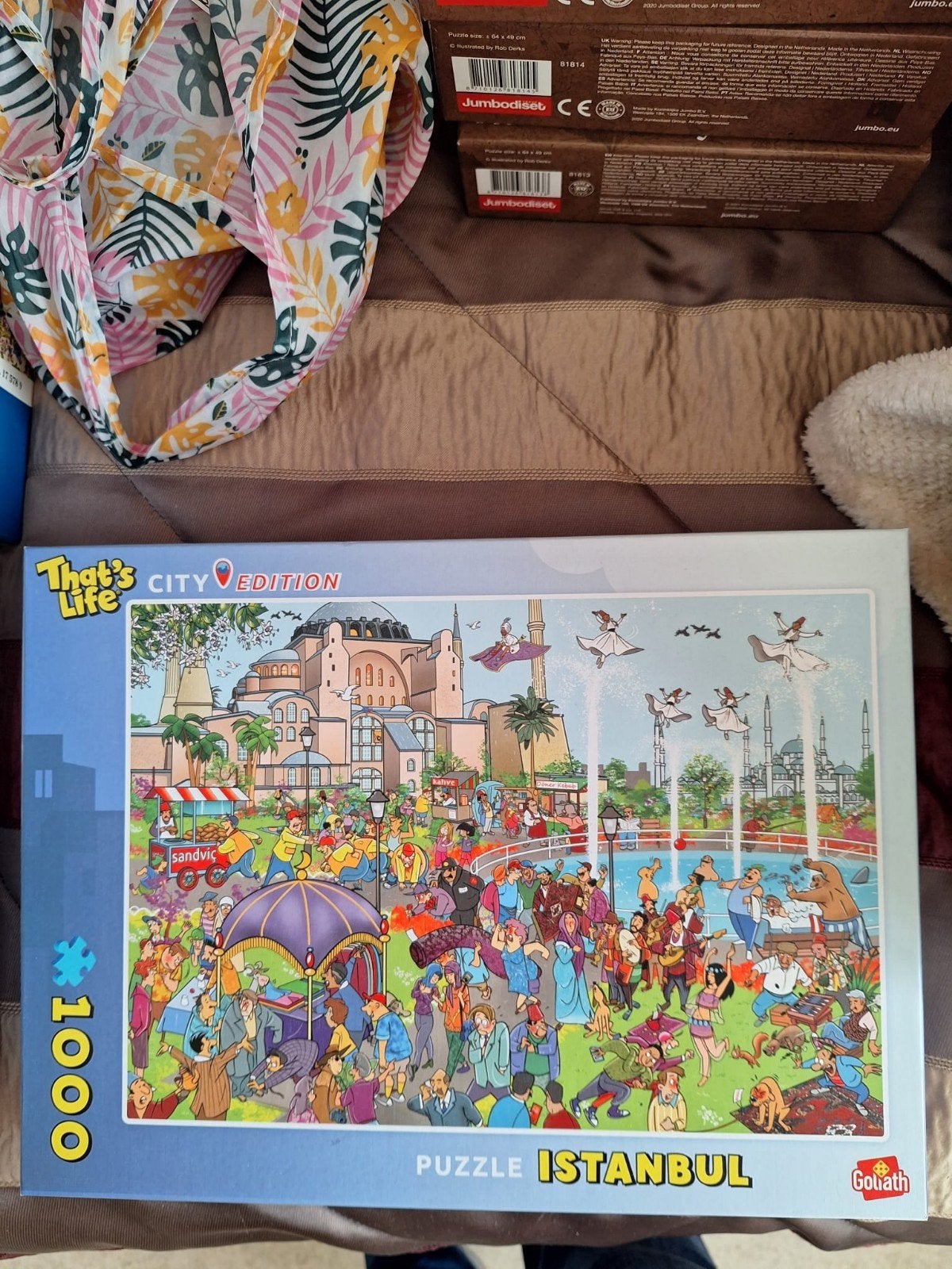 That's life puzzel 1000st City Edition, Ophalen, 500 t/m 1500 stukjes, Gebruikt, Legpuzzel