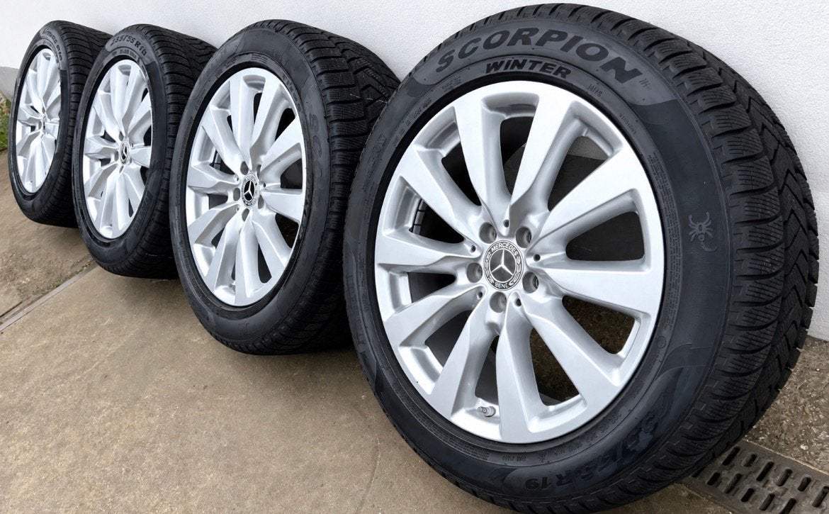 19 inch orig. Mercedes V-klasse W447 Winterset 8.0mm TPMS, Banden en Velgen, Winterbanden, Ophalen, 19 inch