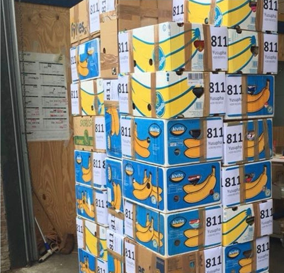 Even geen dozen. komen meer. Bananendozen verhuisdozen 55 st, Ophalen, 40 tot 60 cm, Opvouwbaar, 50 tot 75 cm