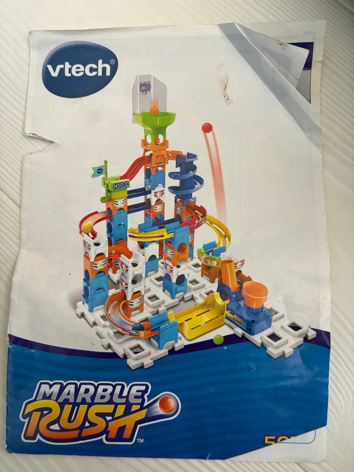 2x Vtech Marble Rush knikkerbaan - Zo goed als nieuw, Ophalen, Zo goed als nieuw, Overige merken
