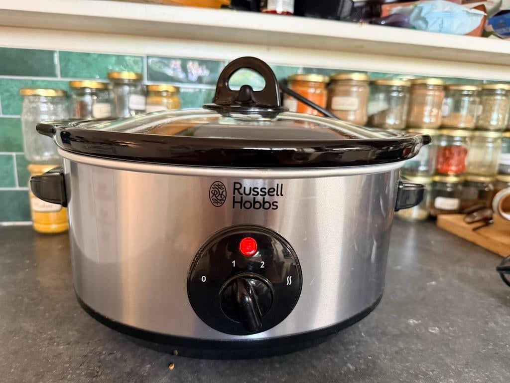 Russell Hobbs Slowcooker - Ideaal voor heerlijke maaltijden, Witgoed en Apparatuur, Slowcookers, Ophalen of Verzenden, Zo goed als nieuw