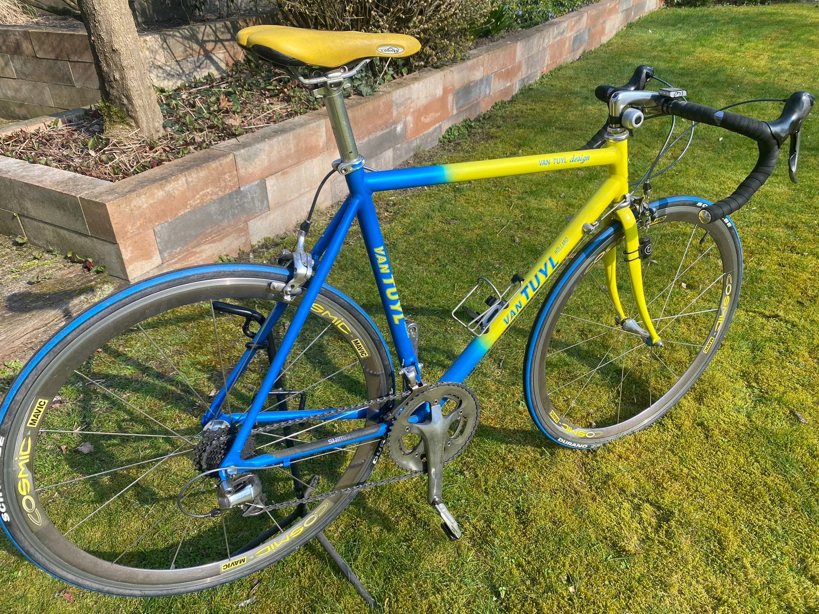 Retro heren racefiets, Fietsen en Brommers, Fietsen | Racefietsen, Heren, Zo goed als nieuw, 53 tot 57 cm, Ophalen