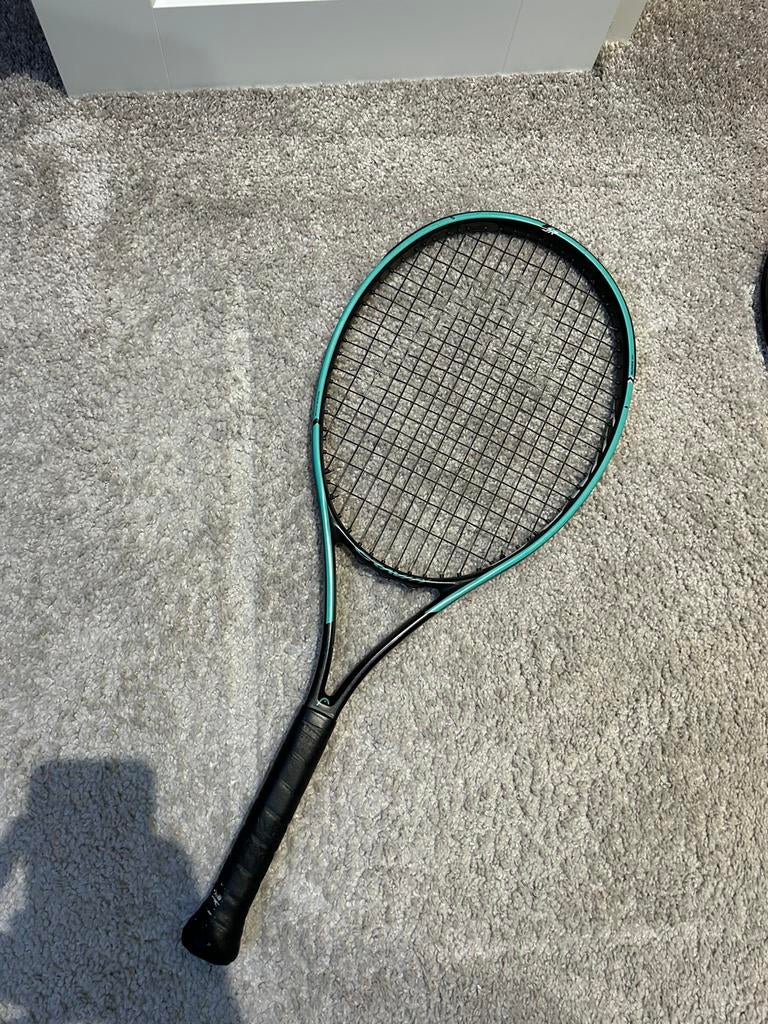 Head graphene 360 gravity jr. tennisracket incl tennistas, Sport en Fitness, Tennis, Ophalen, Zo goed als nieuw, Racket, Head