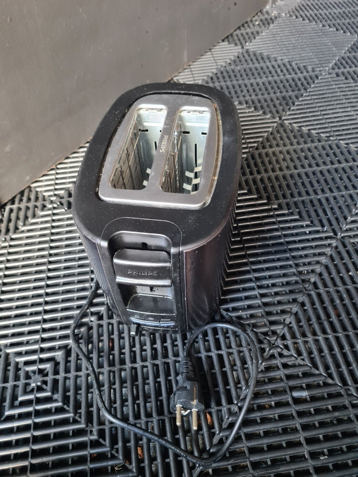 Philips HD2628 broodrooster - Zwart, 950W, Witgoed en Apparatuur, Ophalen of Verzenden, Gebruikt