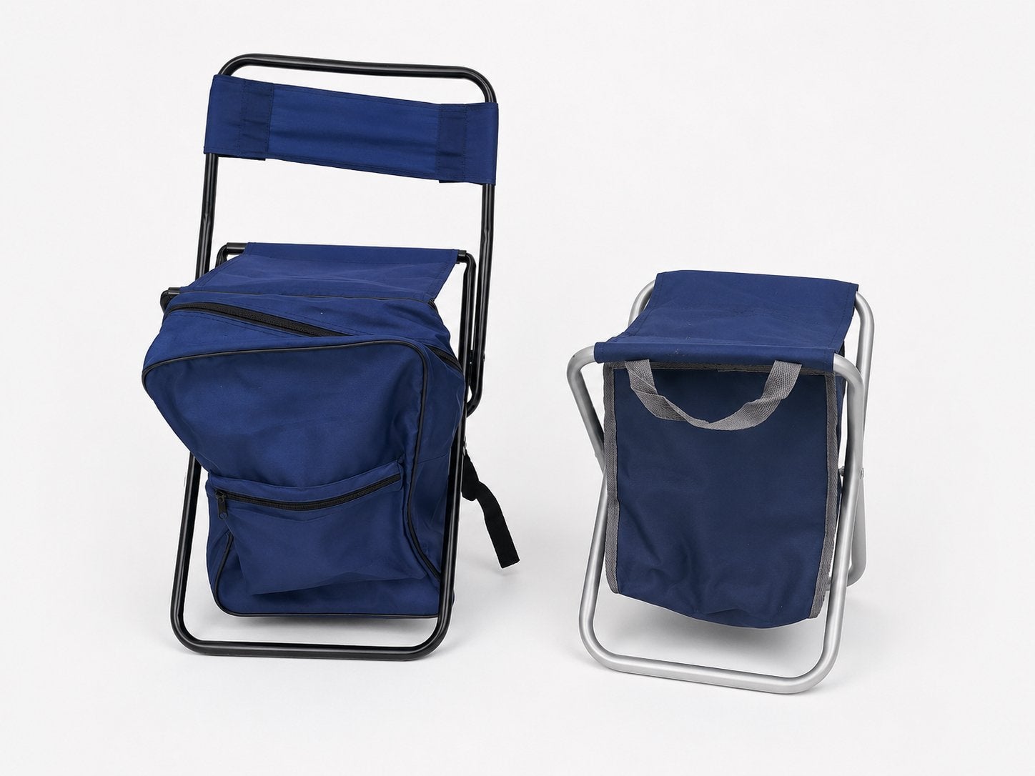 Opvouwbare camping-/visstoel met opbergtas - set van 2, ., Ophalen of Verzenden, Zo goed als nieuw, .