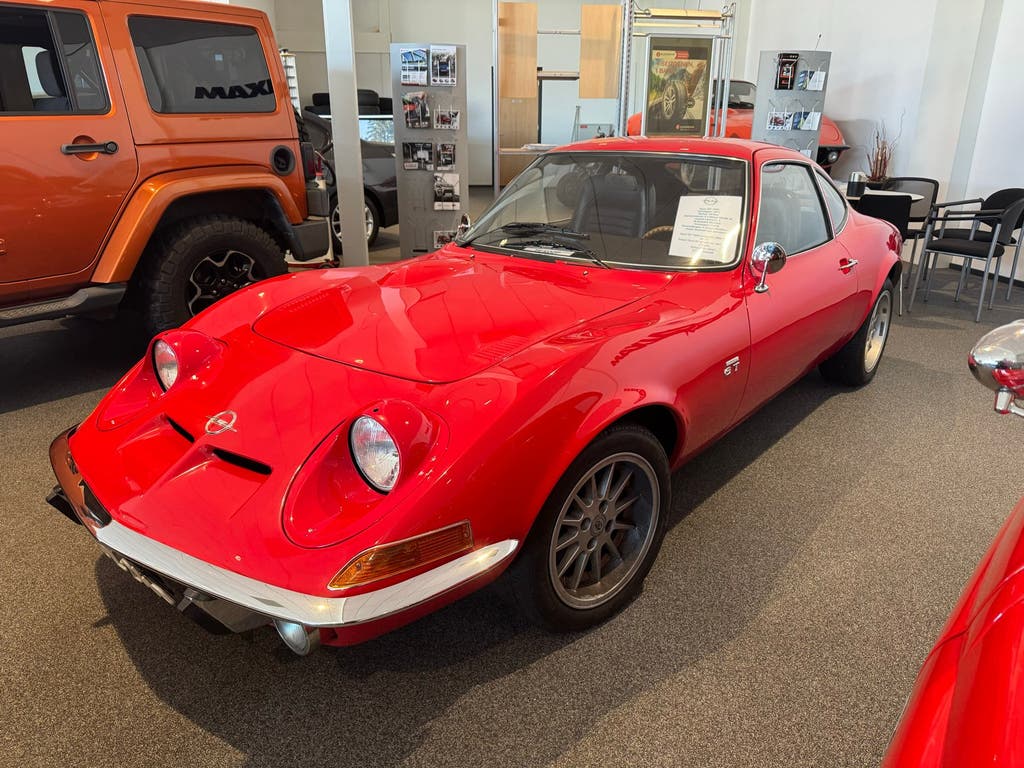 Opel GT 1.9 1971 Rood, foto 4