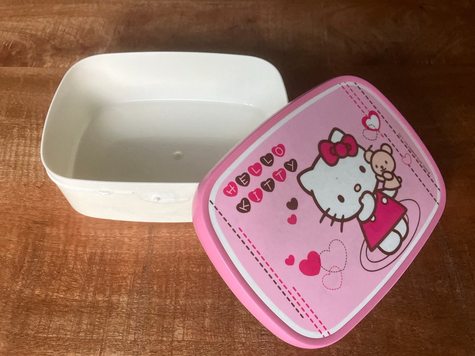 Gratis Hello Kitty broodtrommel, Ophalen of Verzenden, Gebruikt
