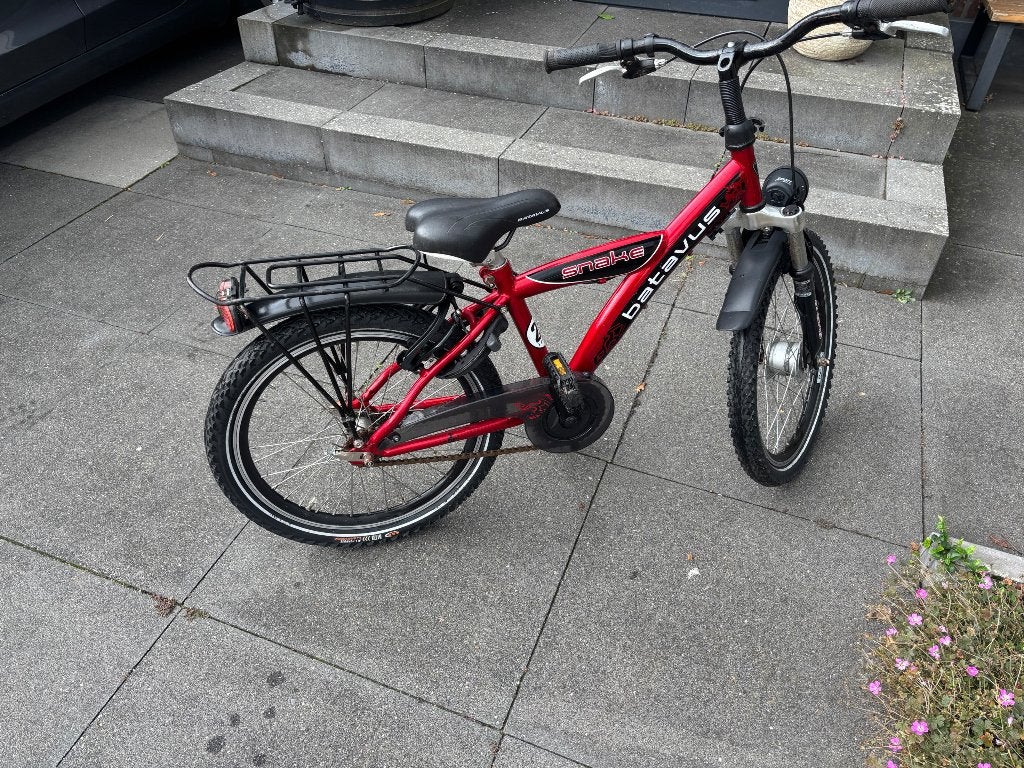 Batavus Snake kinderfietsje, Ophalen, 20 inch of meer, Gebruikt, Velgrem