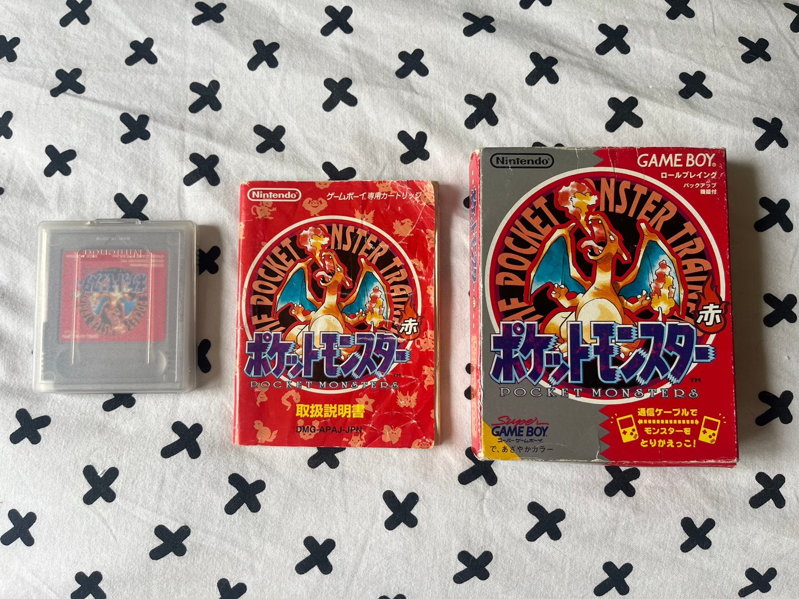 Pokémon Red (Japanse versie) - Game Boy, Spelcomputers en Games, 1 speler, Ophalen of Verzenden, Zo goed als nieuw, Role Playing Game (Rpg)