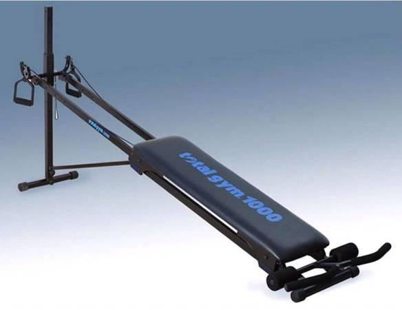 Total Gym - ZGAN incl uitleg, Ophalen, Zo goed als nieuw, Krachtstation