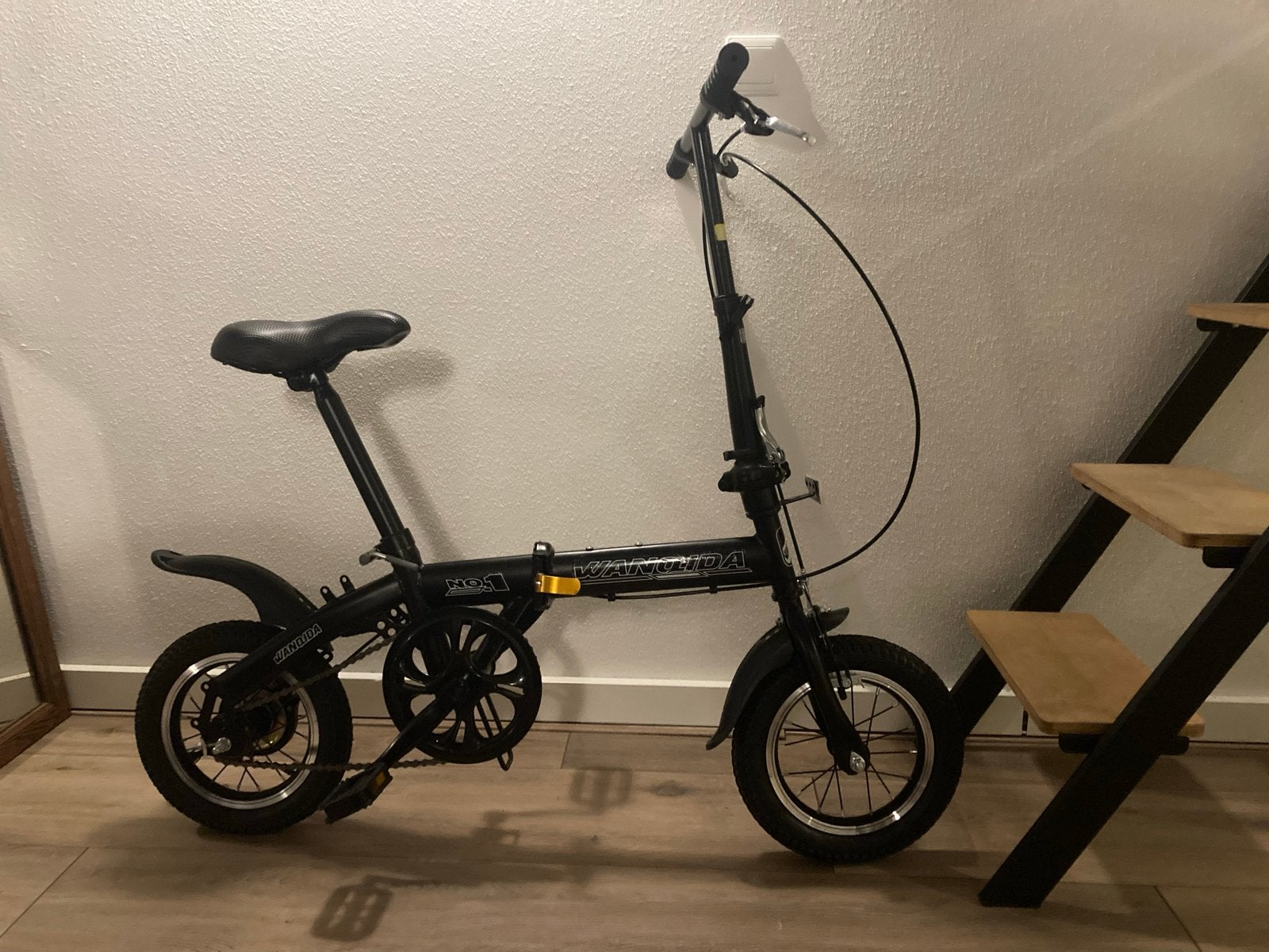 Wanquida folding bike, Gebruikt, 14 tot 16 inch, Totaal opvouwbaar, Ophalen