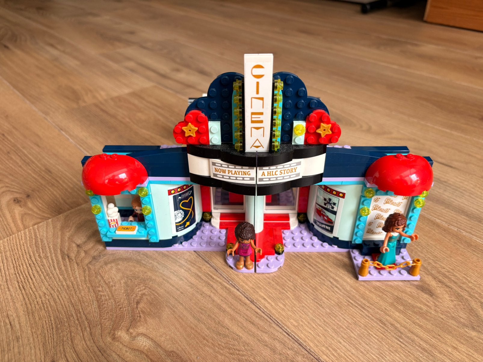 Lego Friends 41448 Heartlake city bioscoop, Ophalen of Verzenden, Zo goed als nieuw