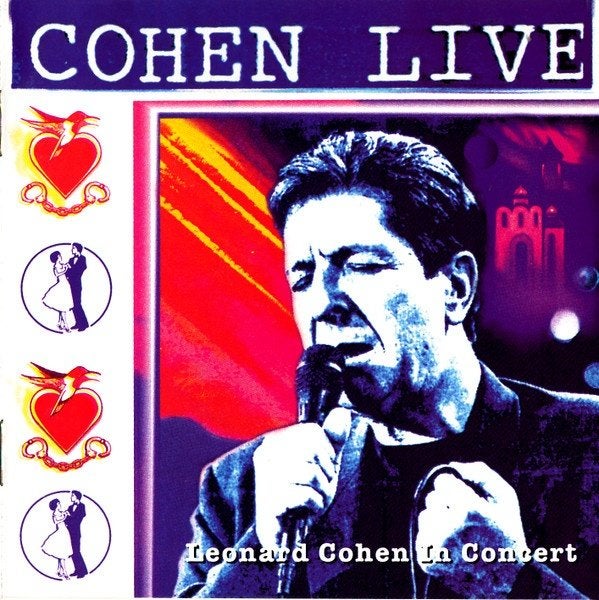 Leonard Cohen - in concert Cohen live, Ophalen of Verzenden, Zo goed als nieuw, Pop, Album