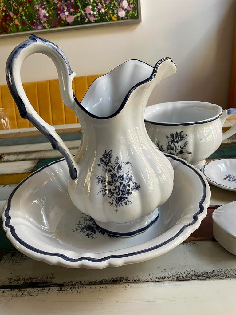 Lampet set compleet, Antiek en Kunst, Antiek | Keramiek en Aardewerk, Ophalen