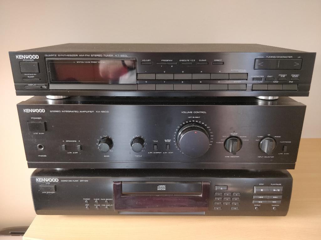 Stereoset Kenwood, Gebruikt, Tuner of Radio, Losse componenten, Ophalen