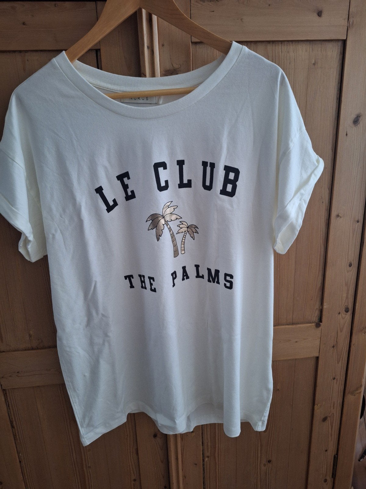 Nukus  t-shirt, Wit, Maat 42/44 (L), Nieuw, Ophalen of Verzenden