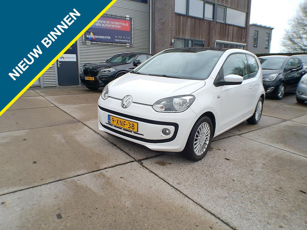Volkswagen up! 1.0 high up! BlueM. (bj 2014), Voorwielaandrijving, Euro 5, Stof, Gebruikt