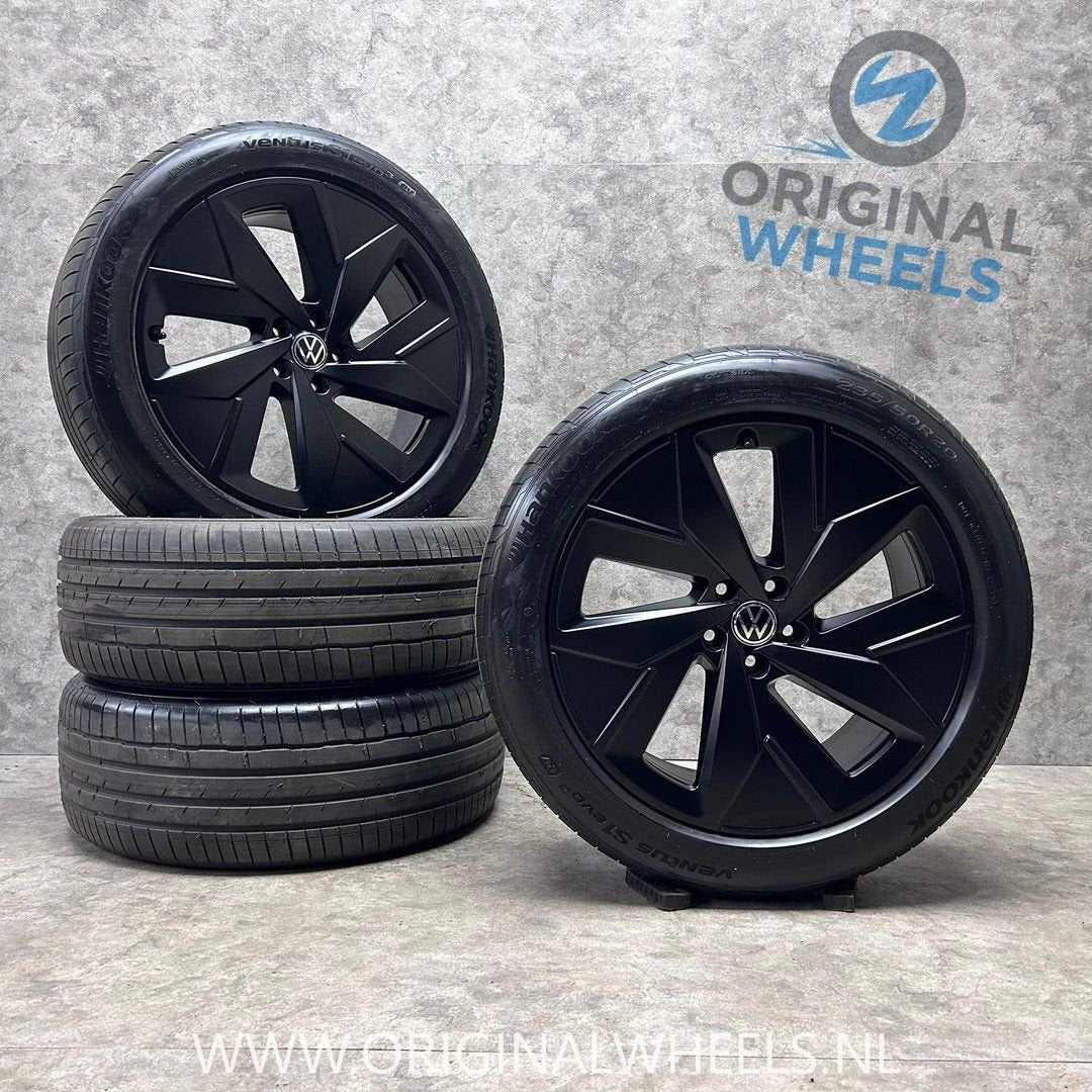 ✅20 inch originele Ystad velgen zomerbanden Volkswagen ID.4, Gebruikt, -, -, Banden en Velgen
