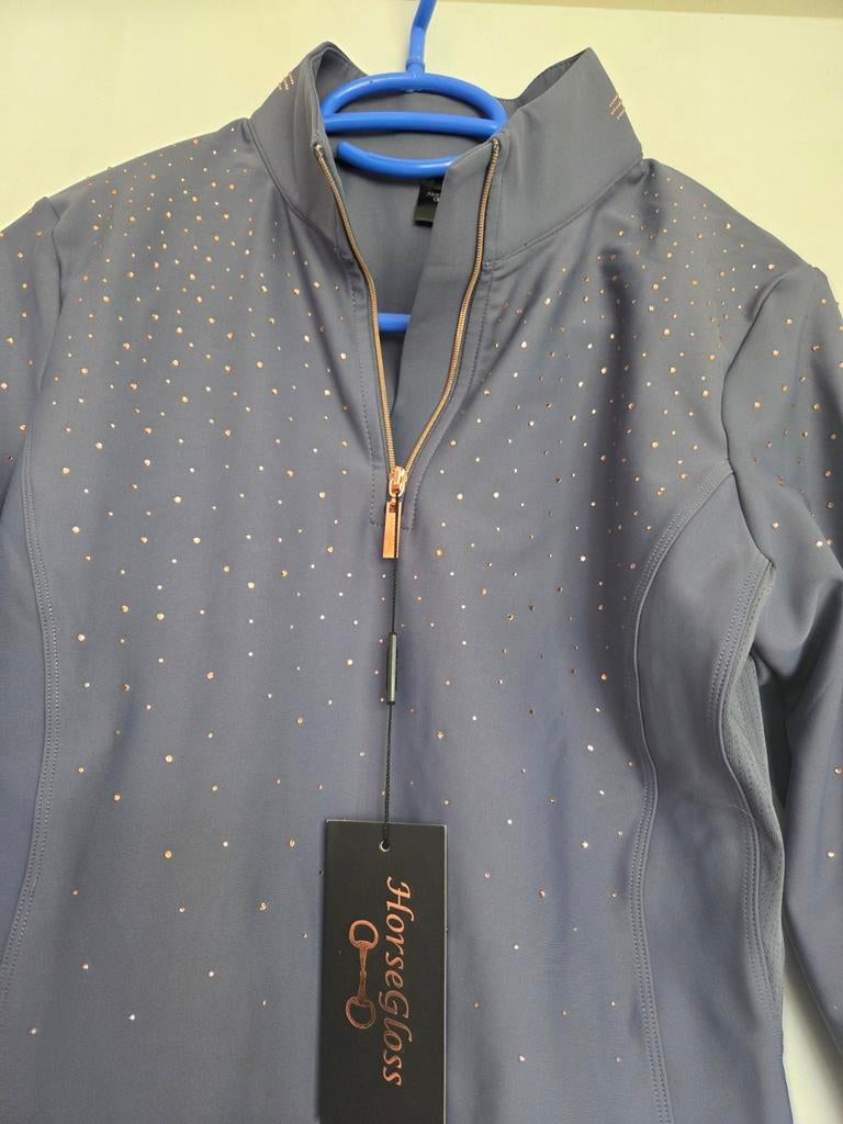 Horsegloss, nieuw maat m en xs kleur blauw, Dieren en Toebehoren, Nieuw, Ophalen of Verzenden, Bovenkleding, Kinderen