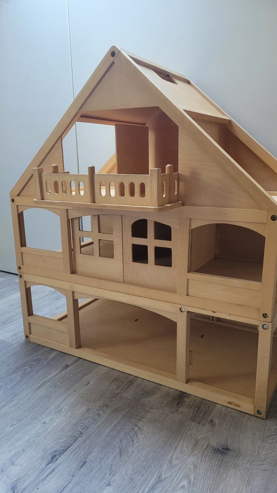 Educo Poppenhuis Compleet met Meubels en Popjes, Kinderen en Baby's, Ophalen, Gebruikt, Poppenhuis