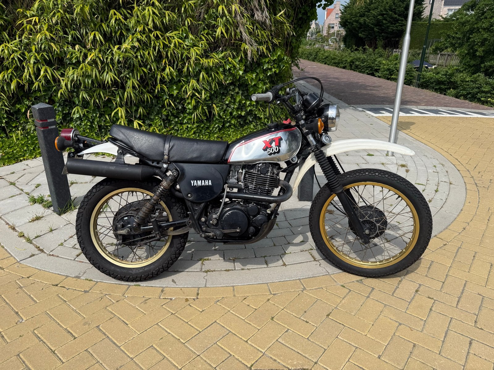 Yamaha XT 500 uit 1982 - Originele staat - nieuwe zuiger !!, Motoren, Gebruikt, Particulier, Enduro, Minimaal motorrijbewijs A2