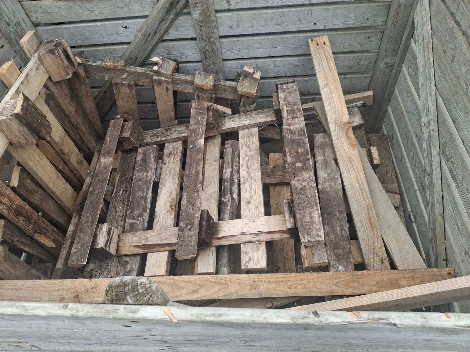 Pallethout gratis, Minder dan 3 m³, Ophalen of Verzenden