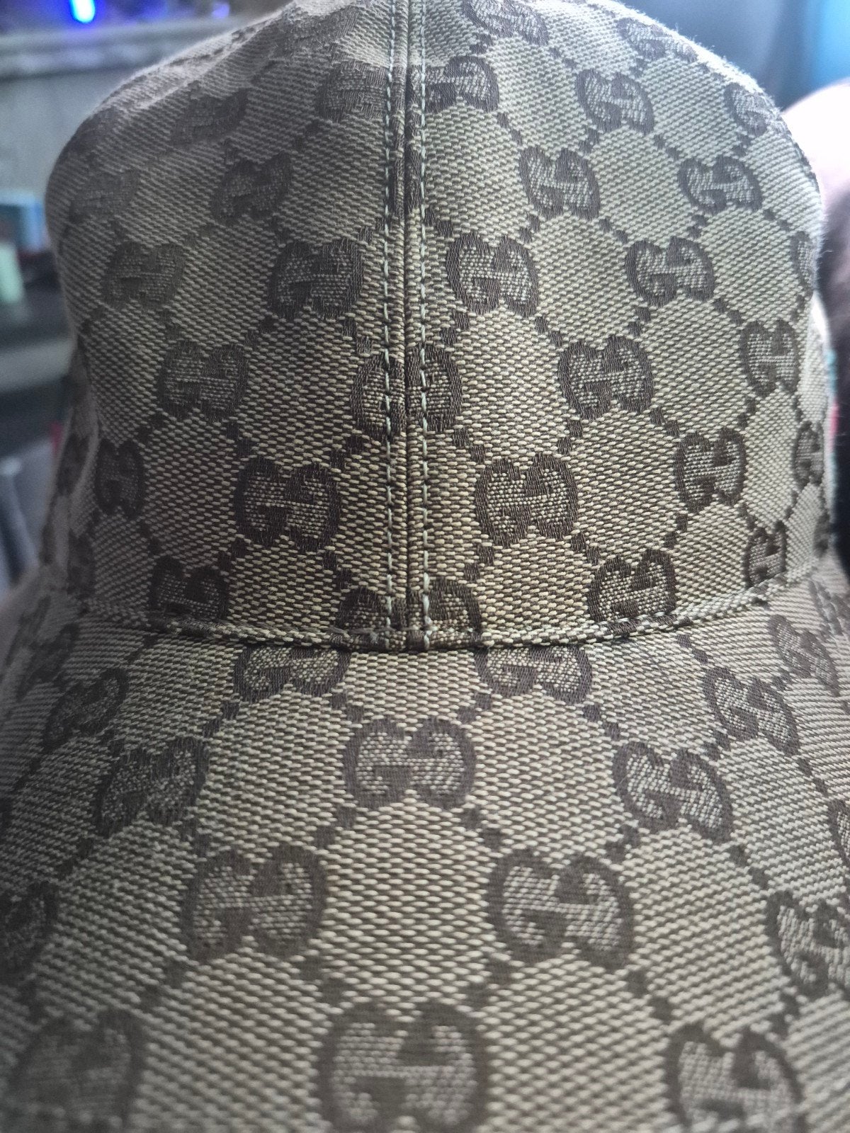 Gucci pet, Gucci, Ophalen of Verzenden, Zo goed als nieuw, Pet