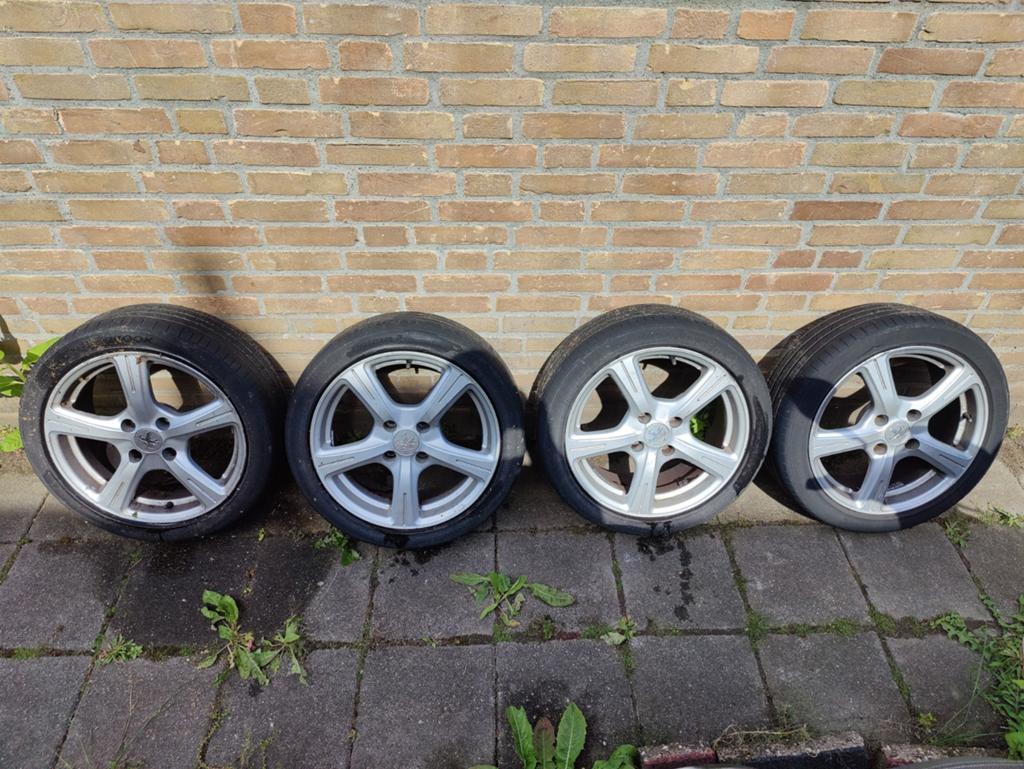 Velgen met banden van een Peugeot 206, Ophalen of Verzenden, Gebruikt