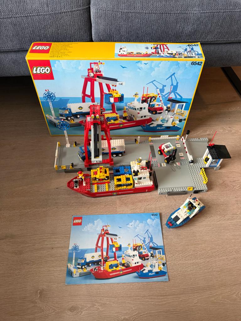 Lego 6542 Launch & Load Seaport - Compleet met doos en boekj, Ophalen, Gebruikt, Overige thema's, Lego