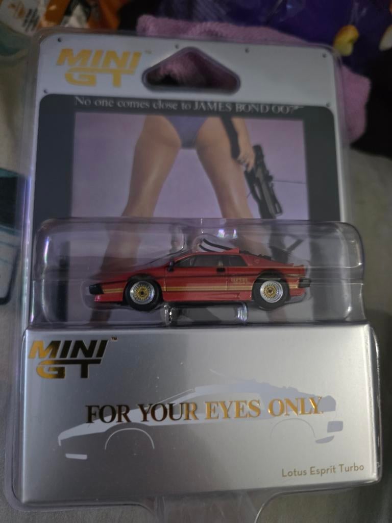 Mini GT Lotus Esprit Turbo James Bond 007 For Your Eyes Only, Ophalen of Verzenden, Mini gt, Onbekend, Onbekend