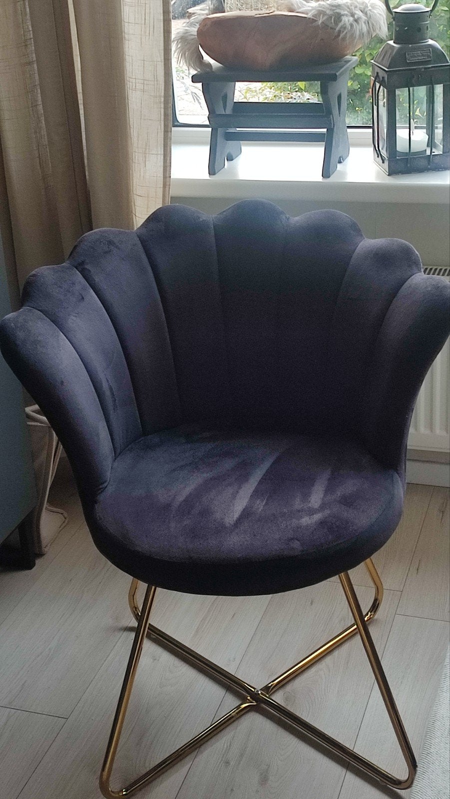 Zwart Goude troon  ., Ophalen, Zwart, Modern ,maar kan ook semi  modern!, Zo goed als nieuw
