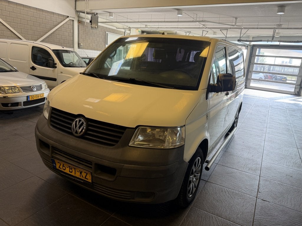 Volkswagen Transporter 1.9 TDI 300 Bud.DC (bj 2005), Gebruikt, 4 cilinders, Volkswagen, Wit