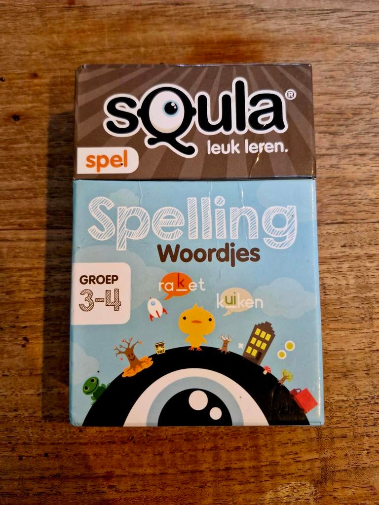 Squla Spelling Woordjes Spel Groep 3-4, Ophalen of Verzenden