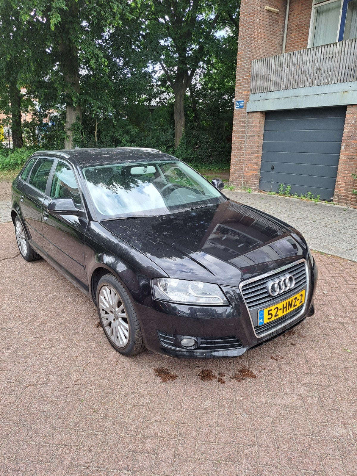 Audi A3 1.4 Tfsi 125pk 2009 Zwart, Auto's, Audi, A3, ABS, Airbags, Climate control, Cruise Control, Electronic Stability Program (ESP)