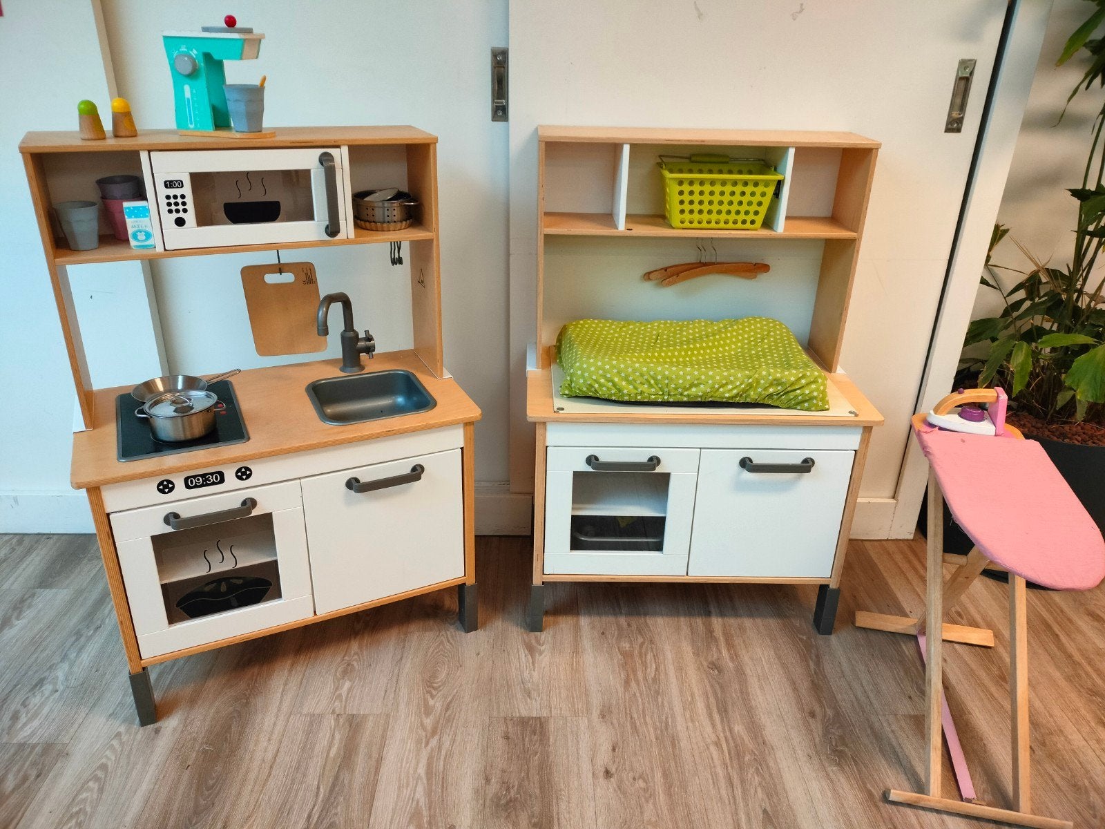 Ikea huishoek set, keukentje en commode, Ophalen, Gebruikt, Hout, Speelkeuken