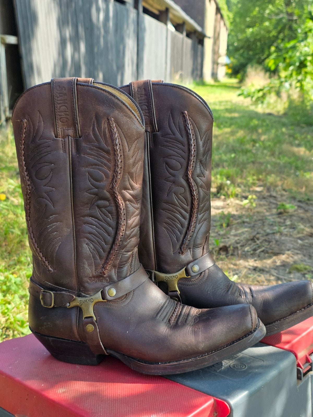 Westernlaarzen Sendra en Sancho maat 41 en 42, Kleding | Dames, Schoenen, Ophalen, Sendra, Bruin, Overige typen