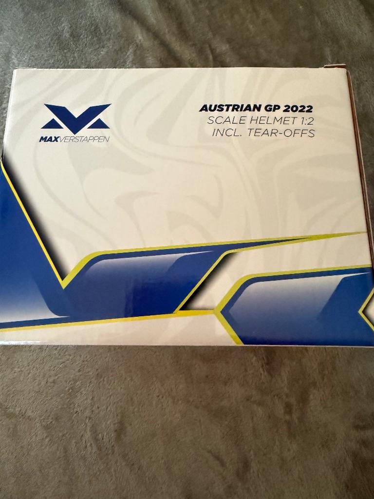 Max Verstappen 1:2 helm Austrian GP, Ophalen, Nieuw, Formule 1