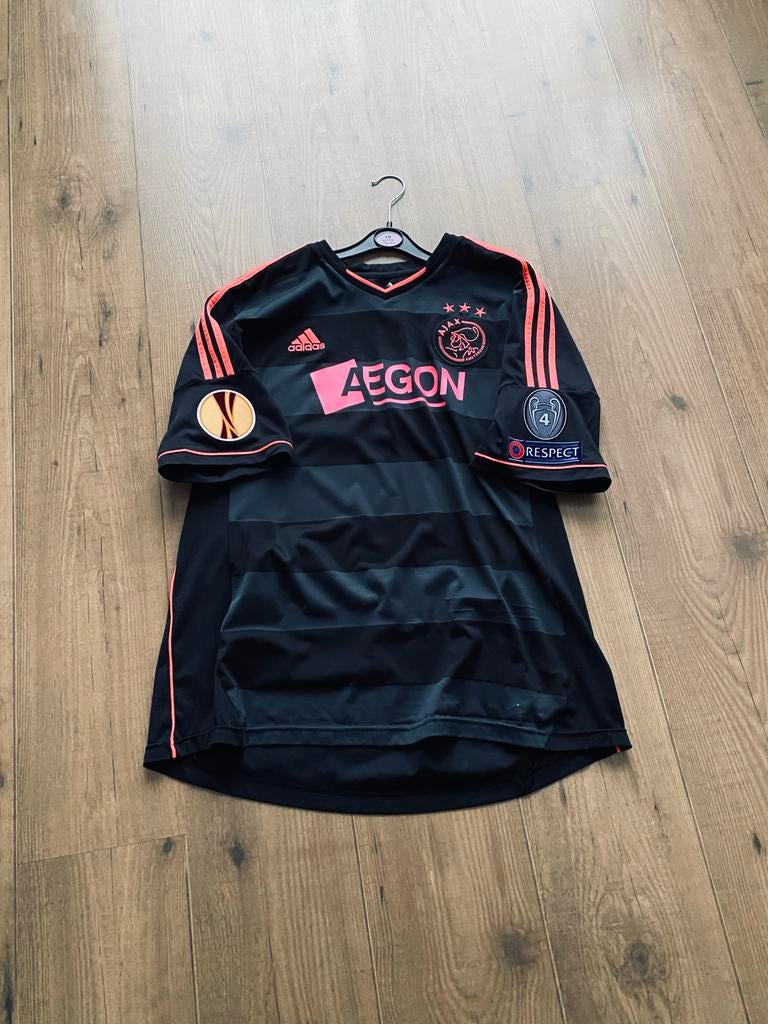 Ajax Amsterdam Uitshirt 2013/2014 XL met Europa League patch, Maat XL, Ophalen of Verzenden, Zo goed als nieuw, Shirt