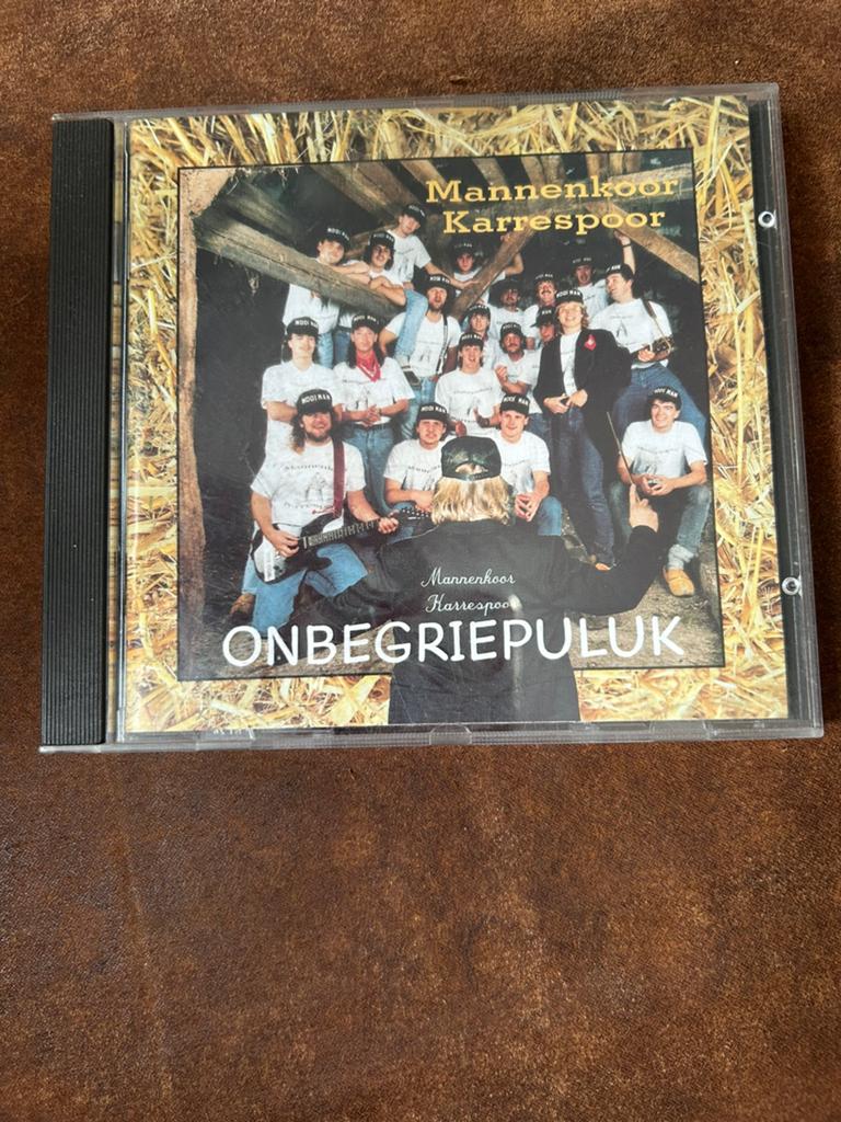 Mannenkoor karrespoor- onbegriepuluk, Ophalen of Verzenden, Zo goed als nieuw, Levenslied of Smartlap