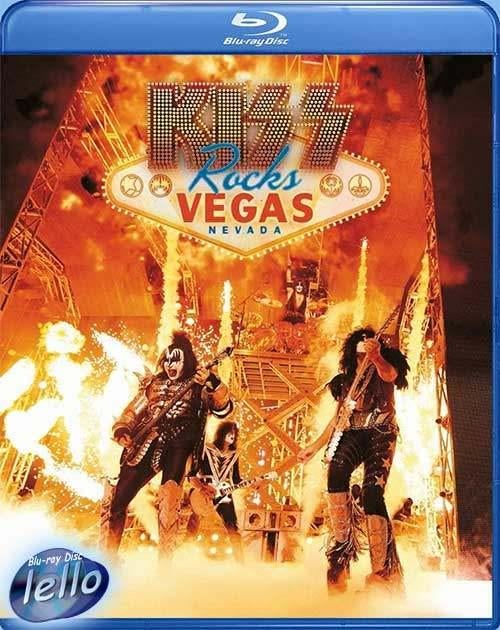 Blu-ray: Kiss Rocks Vegas (2016) nieuw UK niet NLO, Cd's en Dvd's, Ophalen of Verzenden, Nieuw in verpakking, Muziek en Concerten