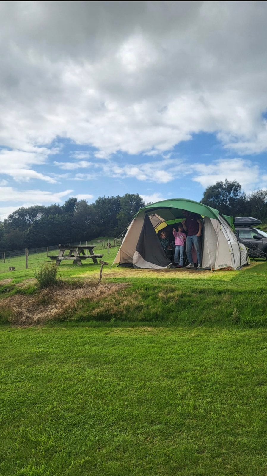 Quechua Arpenaz Family 5.2 XL familietent | Ruime 5-persoons, Ophalen, Zo goed als nieuw