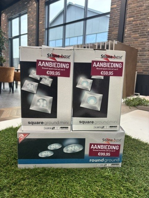 Grondspots verlichting – NIEUW – Uitverkoop SALE, Ophalen, Minder dan 50 watt, Nieuw, Netvoeding