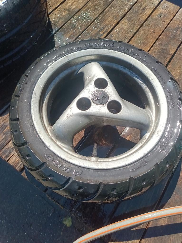 Peugeot velg met band - Gebruikt, Ophalen, Gebruikt, Overige typen, Peugeot