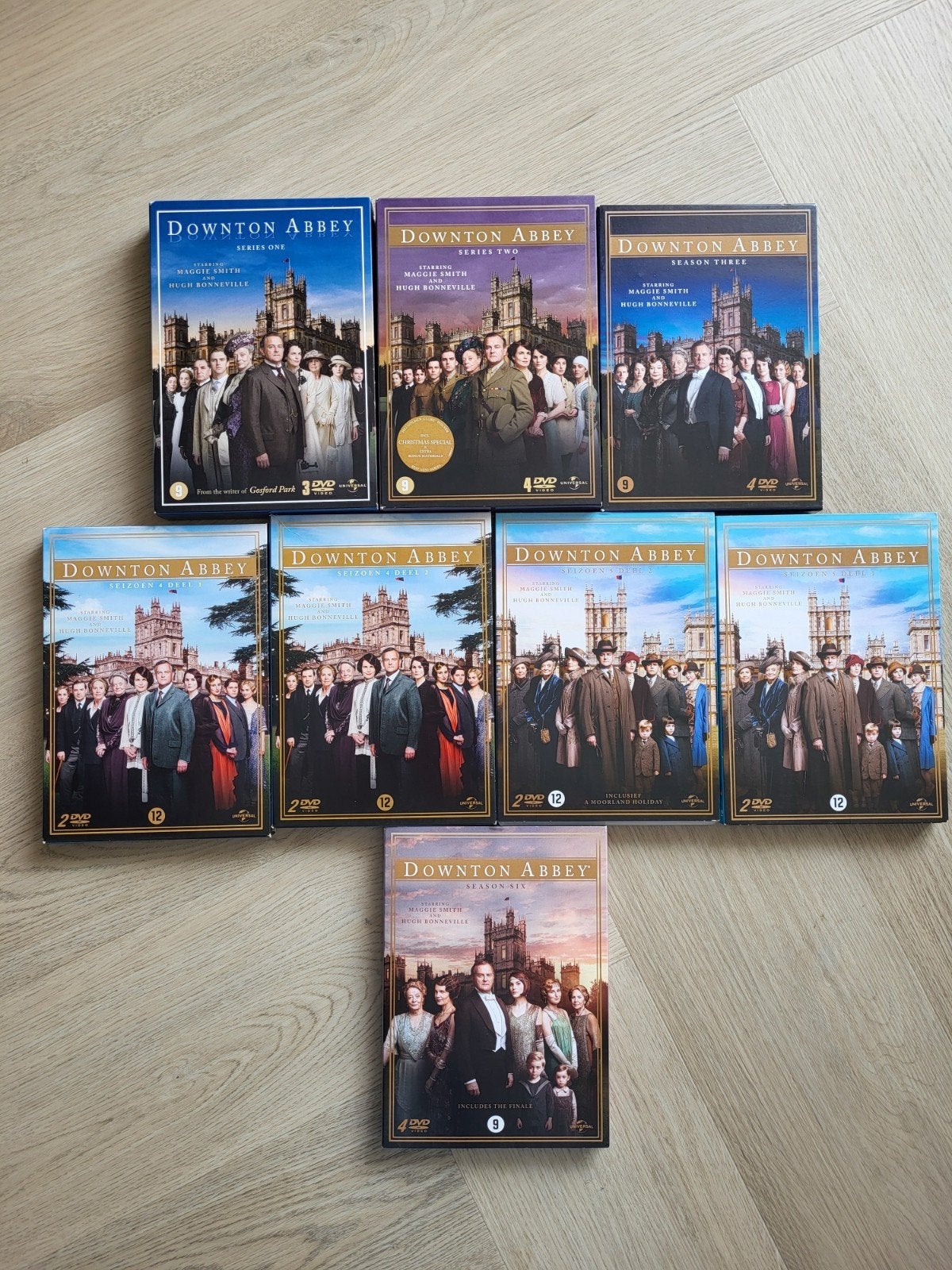 Downton Abbey 6 seizoenen DVD, Engels, Alle leeftijden, Nederlands, Drama