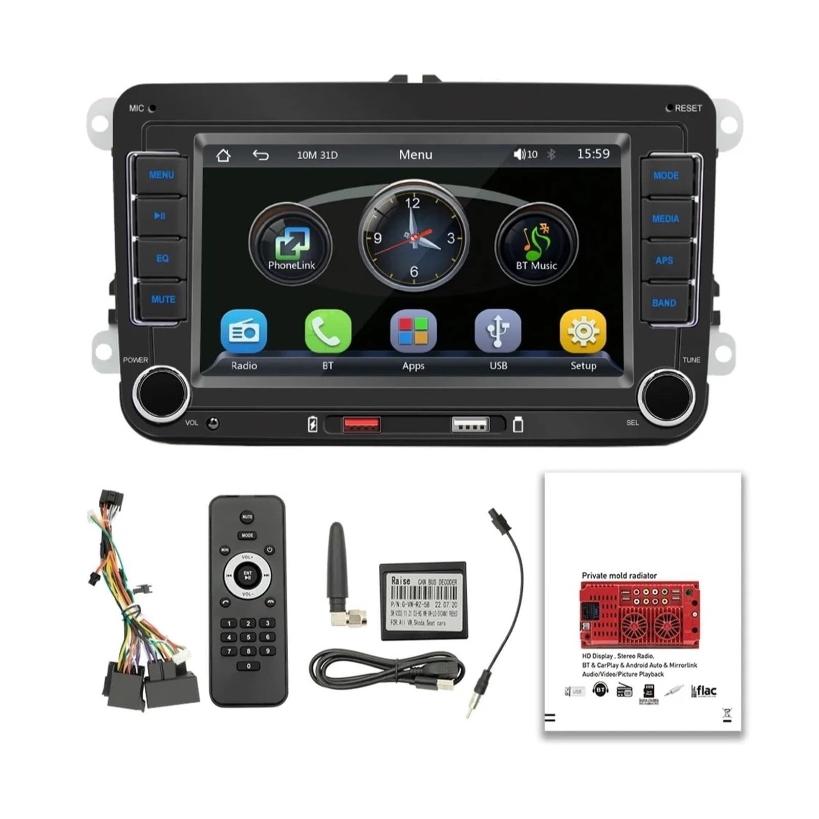 Carplay, Ophalen, Nieuw